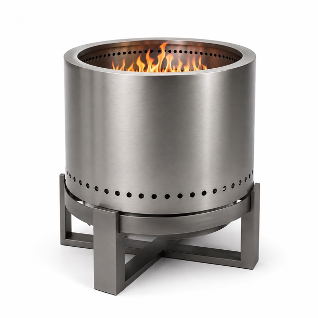 Smokeless fire pit + stand