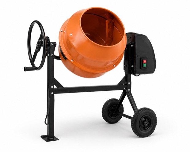 Portable cement mixer